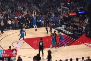 打破进球荒!克林根接队友传球空位三分手起刀落